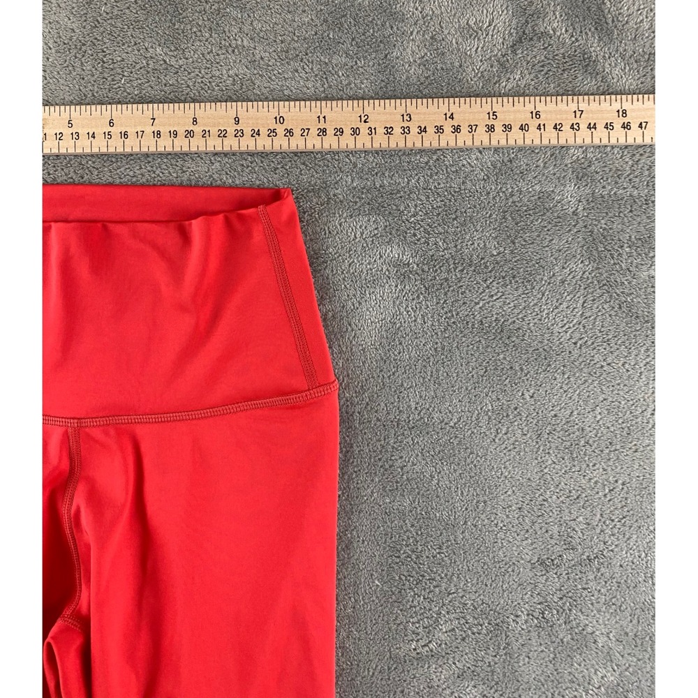 Papaya Active Womens Red High Waisted Cropped Leggings Size S PP5120 Athletic - Picture 8 of 16